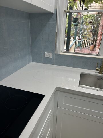 Kitchen bench power points and lighting finished in Heathmont